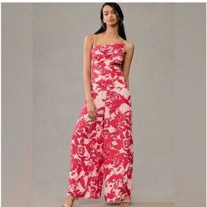 NWT Anthropologie Plenty by Tracy Reese Drapped Jumpsuit Size Medium